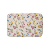 BUGS BUNNY™ Floral Embroidery Pattern バスマット (正面)