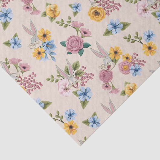 BUGS BUNNY™ Floral Embroidery Pattern 薄葉紙 (詳細)