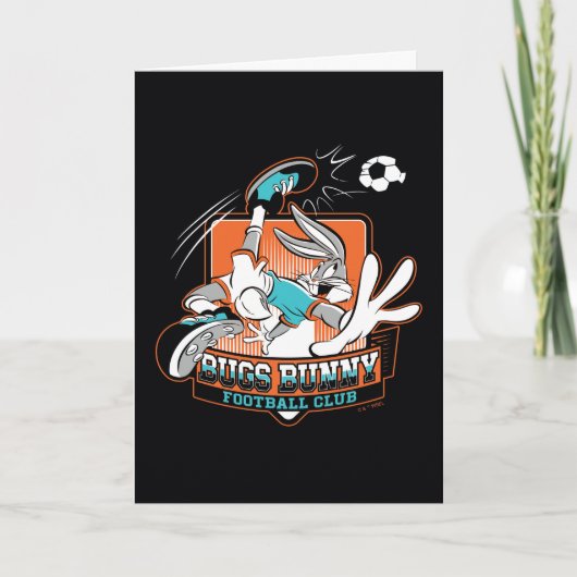 BUGS BUNNY™ Football Club Badge カード (正面)