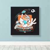 BUGS BUNNY™ Football Club Badge キャンバスプリント (インサイチュ (ウッドフロア))