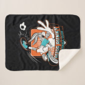 BUGS BUNNY™ Football Club Badge シェルパブランケット (正面(横))