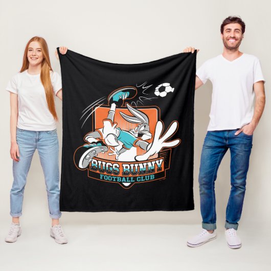 BUGS BUNNY™ Football Club Badge フリースブランケット (インサイチュ)