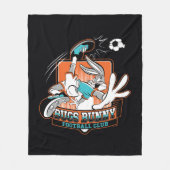 BUGS BUNNY™ Football Club Badge フリースブランケット (正面)