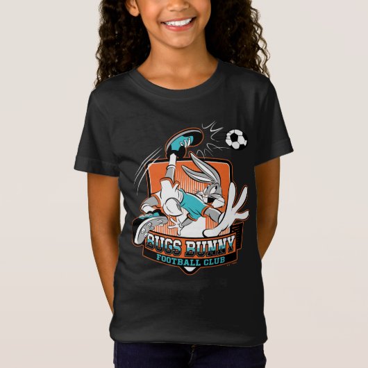 BUGS BUNNY™ Football Club Badge Tシャツ (正面)