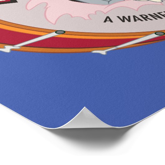 BUGS BUNNY™ INSIDE LOONEY TUNES™ Drum ポスター (角)