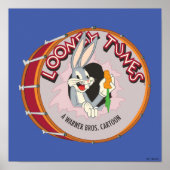 BUGS BUNNY™ INSIDE LOONEY TUNES™ Drum ポスター (正面)