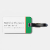 BUGS BUNNY™ Kicking Soccer Goal ラゲッジタグ (裏面横)