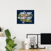 BUGS BUNNY™ LOONEY TUNES™ サッカークラブ ポスター (ホームオフィス)