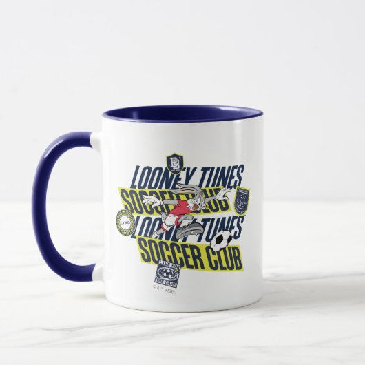 BUGS BUNNY™ LOONEY TUNES™ サッカー部 マグカップ (左)