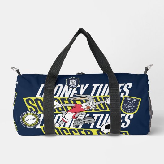 BUGS BUNNY™ LOONEY TUNES™ Soccer Club ダッフルバッグ (正面)