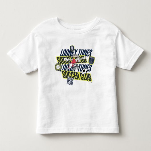 BUGS BUNNY™ LOONEY TUNES™ Soccer Club トドラーTシャツ (正面)