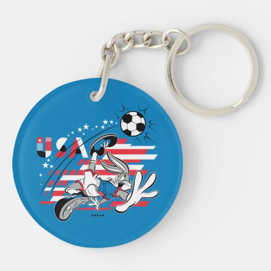 BUGS BUNNY™ Team USA Soccer Graphic キーホルダー (裏面)