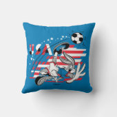 BUGS BUNNY™ Team USA Soccer Graphic クッション (裏面)