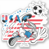 BUGS BUNNY™ Team USA Soccer Graphic シール (正面)