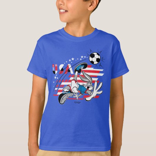 BUGS BUNNY™ Team USA Soccer Graphic Tシャツ (正面)