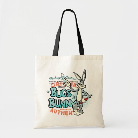 BUGS BUNNY™ Vintage Collection Character Graphic トートバッグ (正面)