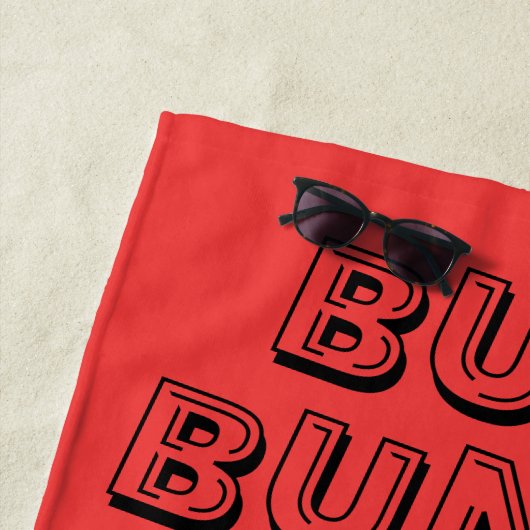 BUGS BUNNY™ With Carrot ビーチタオル (インサイチュ)