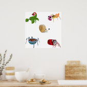 Bugsnax最高のパックのBugsnaxファンDMもし me ポスター (キッチン)