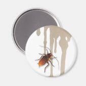 Bugzez_Ickyスティッキーローチドリッピング冷蔵庫用マグネット マグネット (正面/裏面)