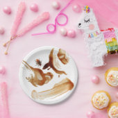 BugZez™ Icky Sticky Rambling Roaches ペーパープレート (パーティー)