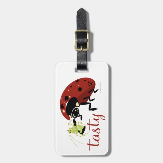 Bugzter - Bug Tasty女性 ラゲッジタグ (正面縦)