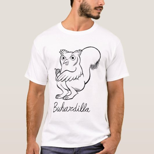 Buhardilla (sobreのclaro) tシャツ (正面)