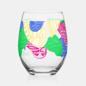 BUHO HELADOガラス ステムなしワイングラス (裏面)