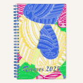 BUHO HELADOレシピ手帳 ノートブック (正面)