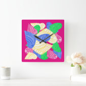 BUHO HELADO壁時計 スクエア壁時計 (ホーム)