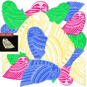 BUHO HELADO石コースター ストーンコースター