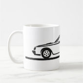 Buickのグランドナショナルの黒車 コーヒーマグカップ (左)