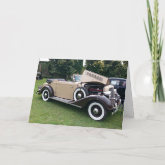 Buickシリーズ40コンバーチブル カード