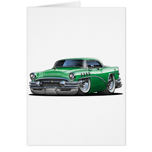 Buick世紀の緑車 (正面)