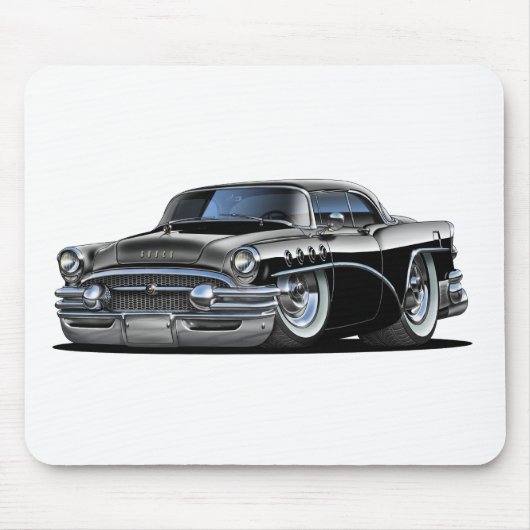 Buick世紀の黒車 マウスパッド (正面)