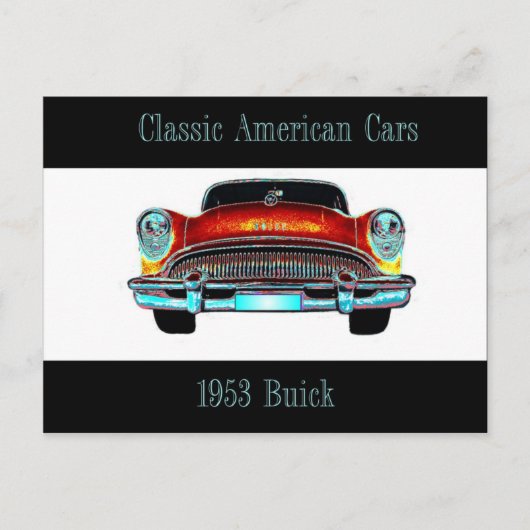 Buick 1953ポストカード ポストカード (正面)