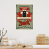 Buick Auto Poster - Vintage Poster Prints ポスター (キッチン)