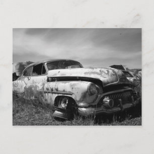 Buick Car In a Junkard ポストカード