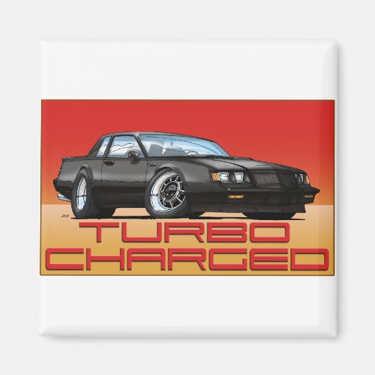 BUICK_GN_TURBO マグネット (正面)