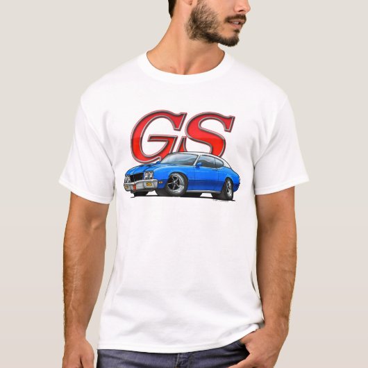 Buick_GS_BlueVW Tシャツ (正面)