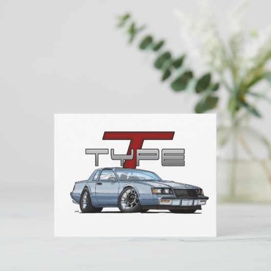 BUICK_REGAL_T_TYPE ポストカード (スタンド正面)