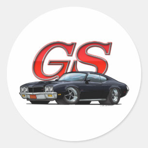 BuickGS_black ラウンドシール
