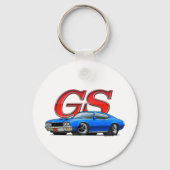 BuickGS_blue キーホルダー (正面)