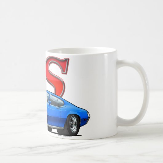 BuickGS_blue コーヒーマグカップ (右)