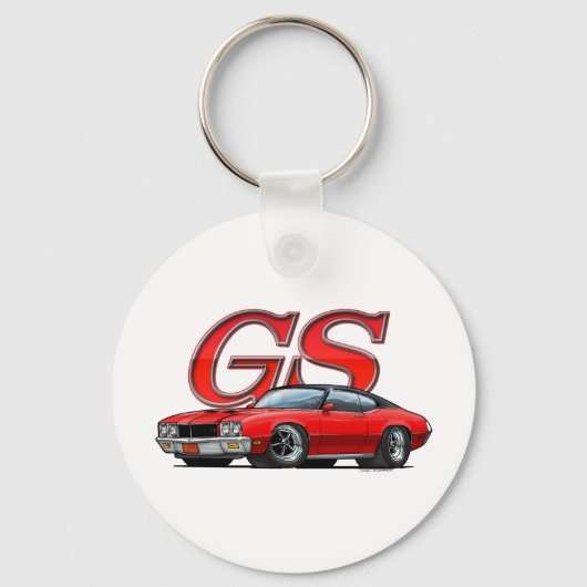BuickGS_RedVB キーホルダー (正面)