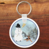 Build a Snowman キーホルダー (正面)