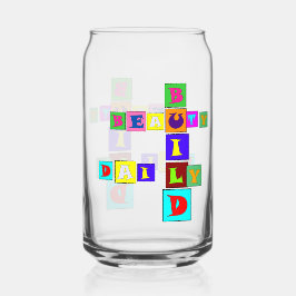 BUILD BEAUTY DAILY Drinkware Set ガラス缶