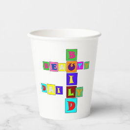 BUILD BEAUTY DAILY Paper cup 紙コップ