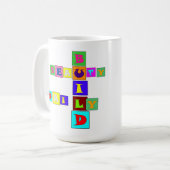 Build Beayty Daily Mug コーヒーマグカップ (正面左)