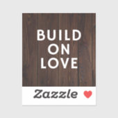 Build On Love sticker シール (シート)
