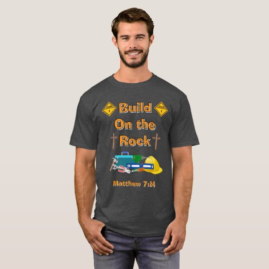 Build On the Rock Tシャツ (正面フル)